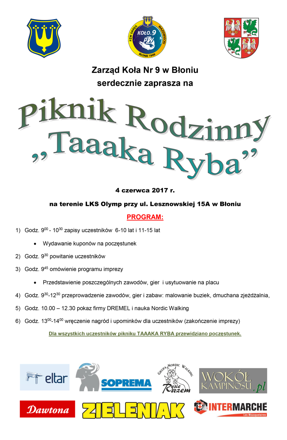 Piknik Rodzinny „Taaaka Ryba”